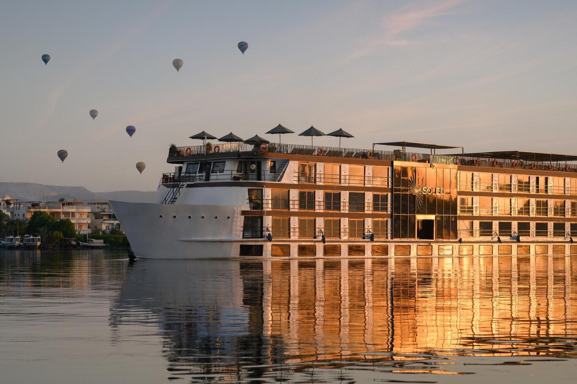 Soleil Nile Cruise - Every Monday From Luxor For 4 & 7 Nights, And Every Friday From Aswan For 3 & 7 Nights Exterior foto